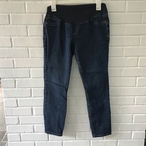 Maternity Jeans with Over/Under Belly Panel